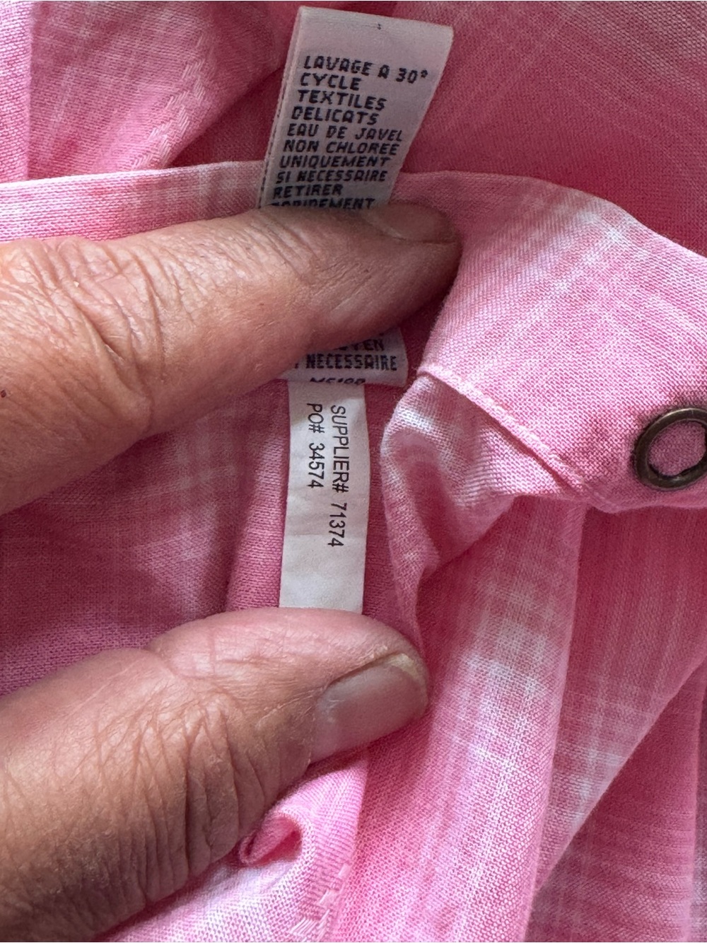 Polo by Ralph Lauren Pink Plaid Western Snap Shirt - Picture 11 of 13